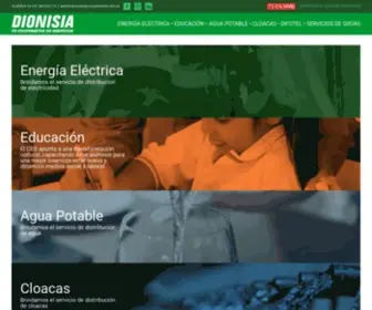 Coopdionisia.com.ar(Tu cooperativa de servicios) Screenshot