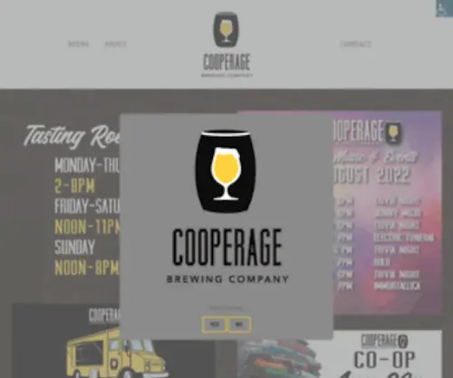 Cooperagebrewing.com(Cooperagebrewing) Screenshot