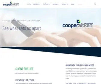 Cooperaitken.co.nz(Accountants) Screenshot