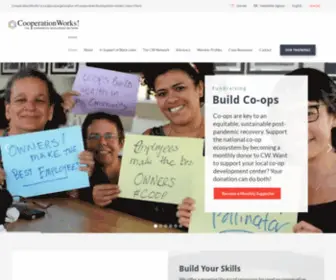 Cooperationworks.coop(The Cooperative Development Network) Screenshot
