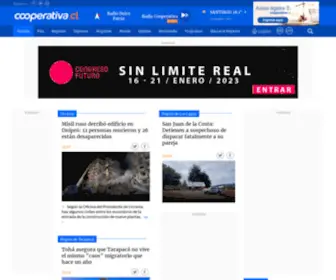 Cooperativa.cl(Noticias de Chile y el mundo) Screenshot