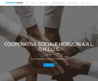 Cooperativahorizon.it(Cooperativa Horizon) Screenshot