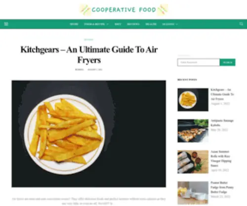 Cooperativefood.co.uk(An Authentic Food Blog) Screenshot