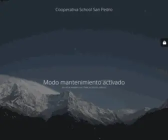Cooperativeschoolsanpedro.edu.gt(Cooperativa Spanish School in Guatemala) Screenshot
