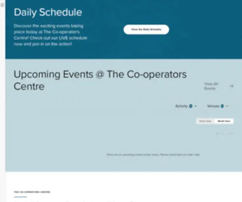 Cooperatorscentre.com(The Co) Screenshot