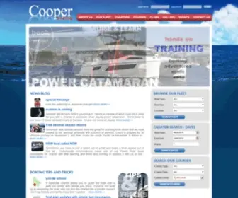 Cooperboating.com(Cooper Boating Home) Screenshot