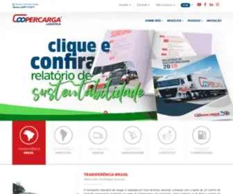 Coopercarga.com.br(Coopercarga logística transportes cargas) Screenshot