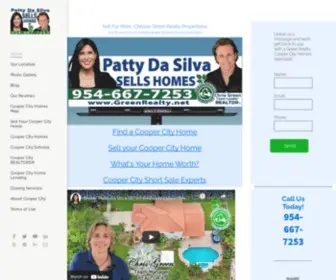 Coopercityhomes.com(Patty Da Silva SELLS Cooper City Homes) Screenshot