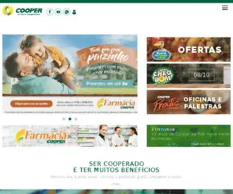 Cooper.coop.br(Mais que um supermercado) Screenshot