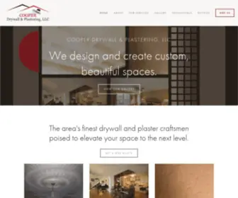 Cooperdandp.com(Cooper Drywall and Plastering) Screenshot