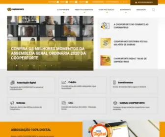 Cooperforte.coop.br(Coopefort) Screenshot