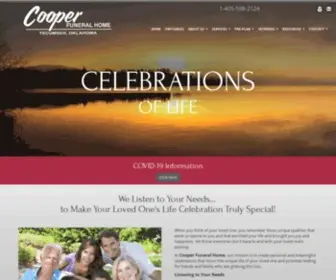 Cooperfuneral.com(Cooper Funeral Home) Screenshot