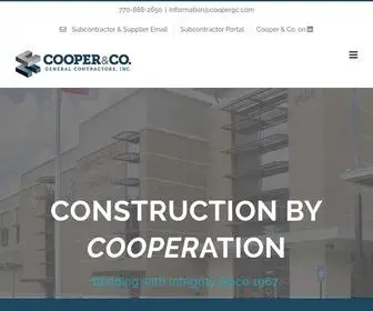 Coopergc.com(Cooper & Co) Screenshot