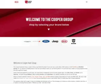 Coopergroup.com(Cooper Auto Group) Screenshot