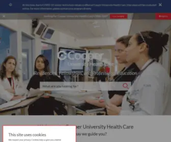 Cooperhealth.edu(Cooper Medical Education) Screenshot