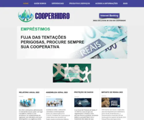 Cooperhidro.org.br(Cooperhidro) Screenshot