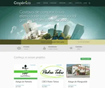Coopernico.org(A Coopérnico é uma cooperativa) Screenshot
