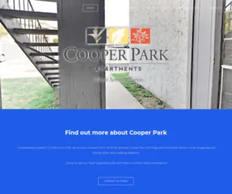 Cooperparkapartments.com(Town Parc at Tyler) Screenshot