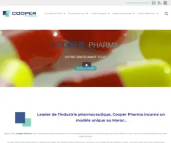 Cooperpharma.ma(Cooper Pharma) Screenshot