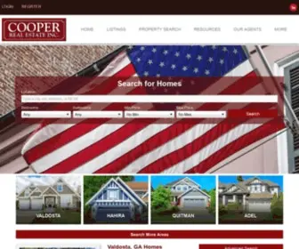 Cooperrealestate.com(Cooper Real Estate) Screenshot