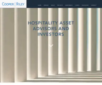 Cooperriley.com(Construction and Hospitality Asset Management) Screenshot