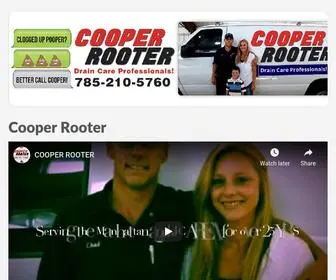 Cooperrooter.com(Drain Care Professionals) Screenshot