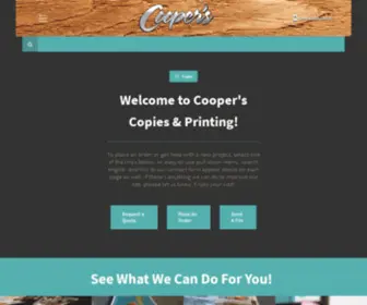 Coopers-Copies.com(Printing and Copying) Screenshot