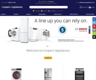 Coopersappliances.com(Coopersappliances) Screenshot