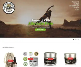 Coopershemp.com(Coopers's Hemp) Screenshot