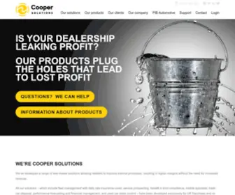 Coopersolutions.co.uk(Cooper Solutions) Screenshot