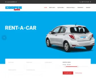 Coopersped.net(Cooperšped) Screenshot