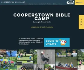 Cooperstownbiblecamp.com(Cooperstown Bible Camp) Screenshot