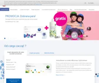 Coopervision.pl(Soczewki kontaktowe CooperVision) Screenshot