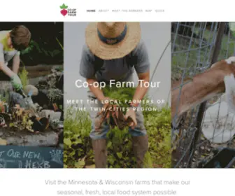 Coopfarmtour.com(Co-op Farm Tour) Screenshot