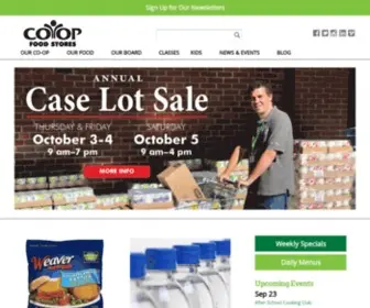 Coopfoodstore.coop(Coop Food Stores) Screenshot