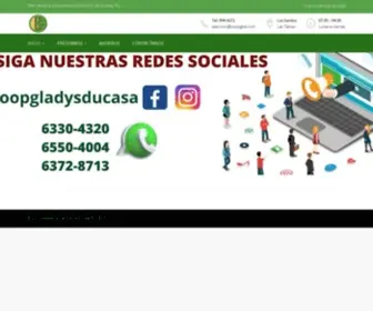 Coopgbd.com(Cooperativa Gladys B de Ducasa) Screenshot