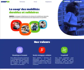 Coopgo.fr(La coop' des mobilités durables et solidaires) Screenshot