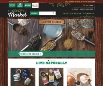Coopmarket.com(Your Path To Natural Living & Wellbeing) Screenshot