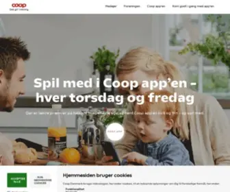 Coopmedlem.dk(Coop Medlem: Få bonus og en sund madøkonomi) Screenshot