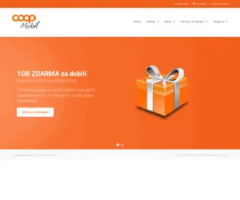 Coopmobil.cz(COOP Mobil) Screenshot