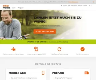 Coopmobile.ch(Einfach) Screenshot