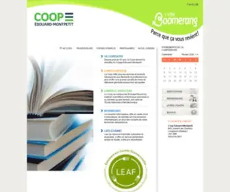 Coopmontpetit.com(Coop Édouard) Screenshot