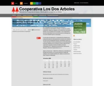 Cooponline.com.ar(Cooperativa Los Dos Arboles) Screenshot