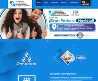 Cooprofesoresun.coop(Cooperativa) Screenshot