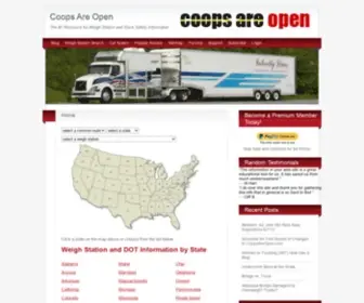 Coopsareopen.com(Coops Are Open) Screenshot