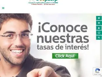 Coopserp.com(Cooperativa de Servidores P) Screenshot