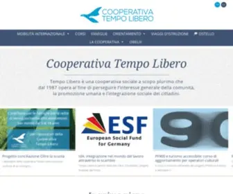 Cooptempolibero.it(TITLE%Tempo Libero Cooperativa Sociale ONLUS) Screenshot