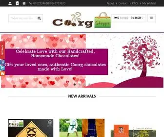 Coorgshoppe.com(Shop Online for Coorg Coffee) Screenshot