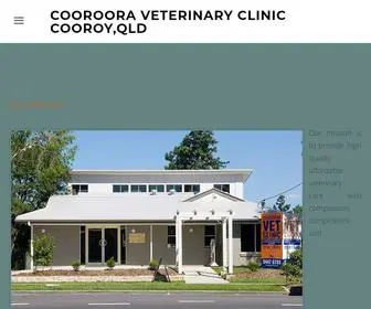 Coorooravet.com.au(Cooroora Veterinary Clinic Cooroy) Screenshot