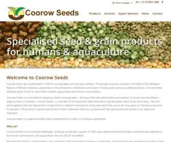 Coorowseeds.com.au(Coorow Seeds) Screenshot